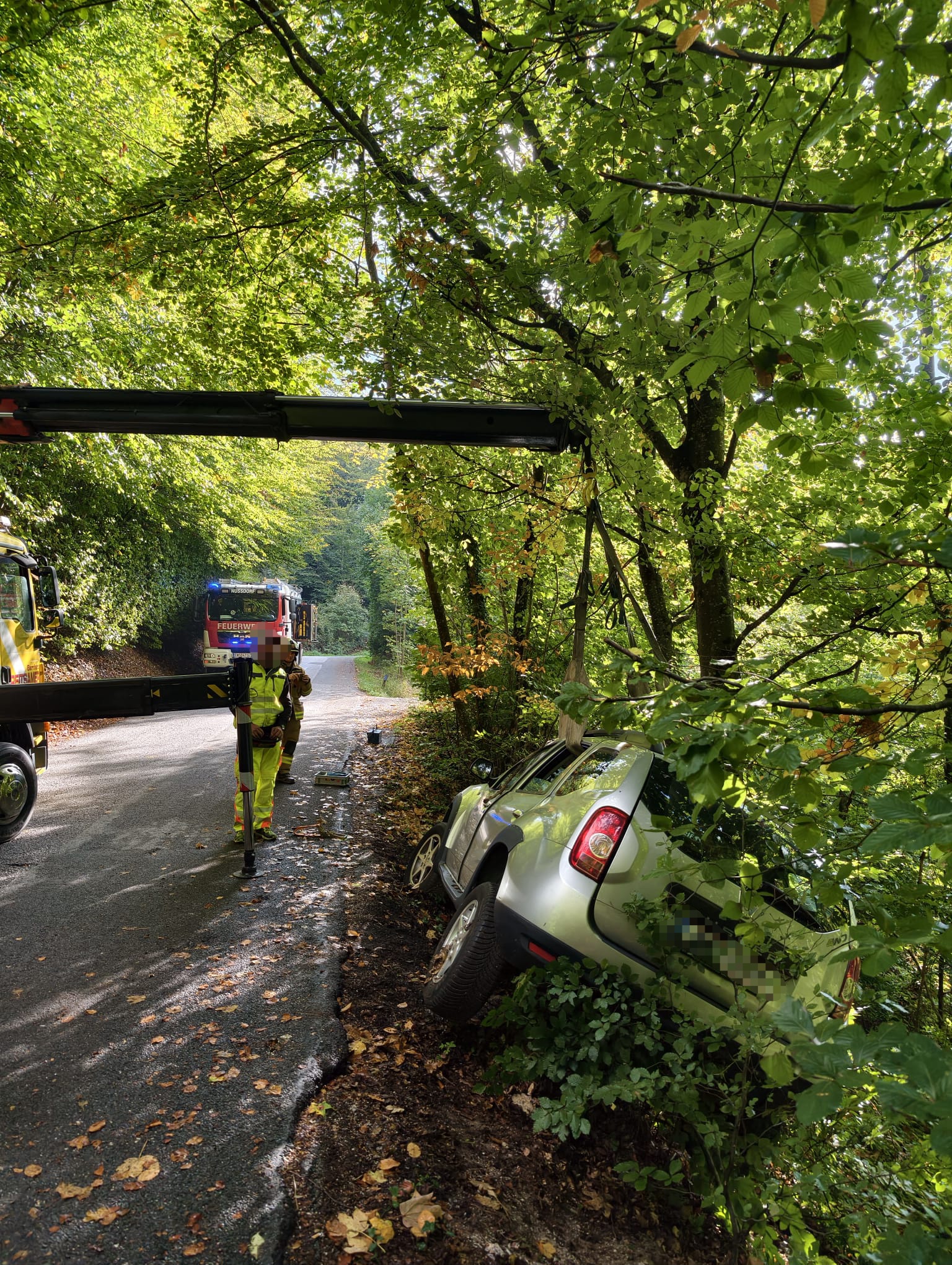 Verkehrsunfall in Kleinberg